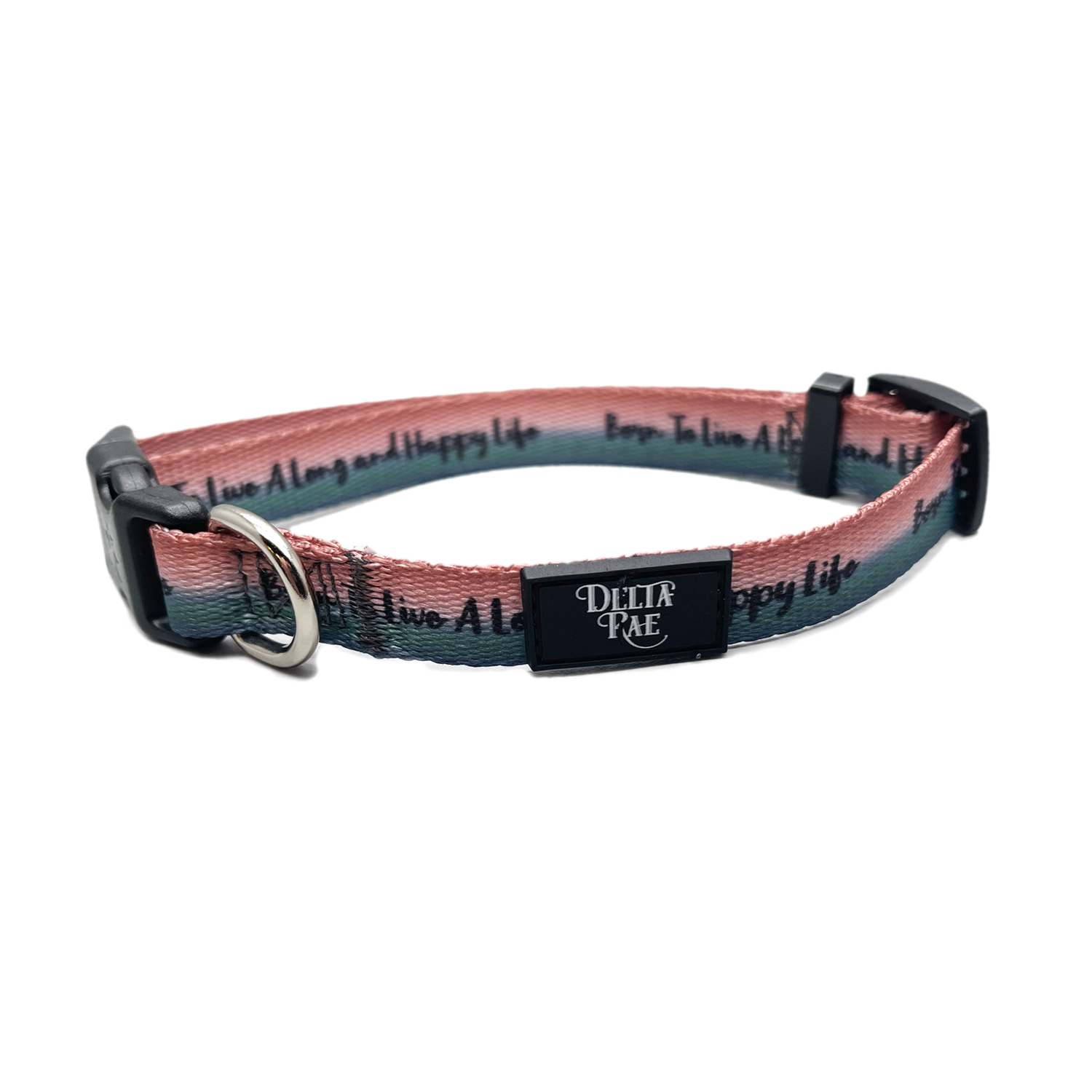 Born to Live a Long and Happy Life Dog Collar